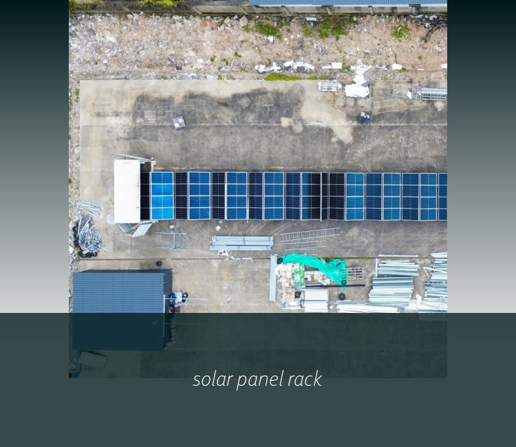 solar panel rack