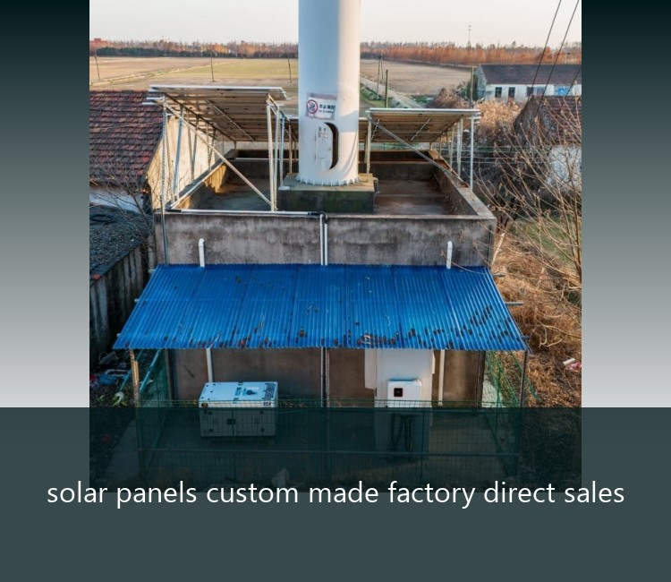 solar panels custom made factory direct sales