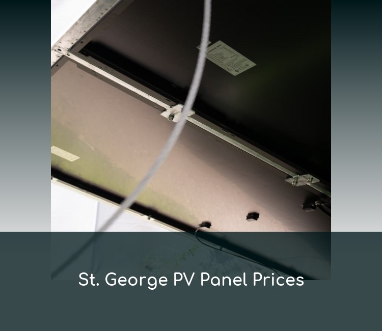 St. George PV Panel Prices