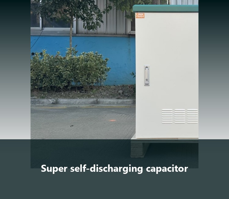 Super self-discharging capacitor