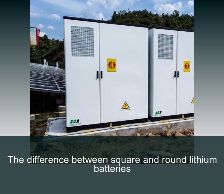 The difference between square and round lithium batteries