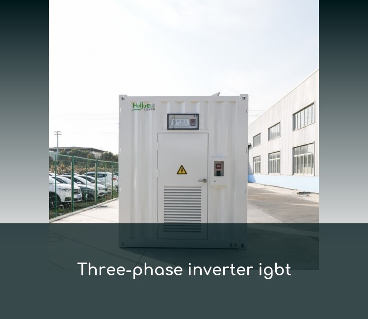 Three-phase inverter igbt