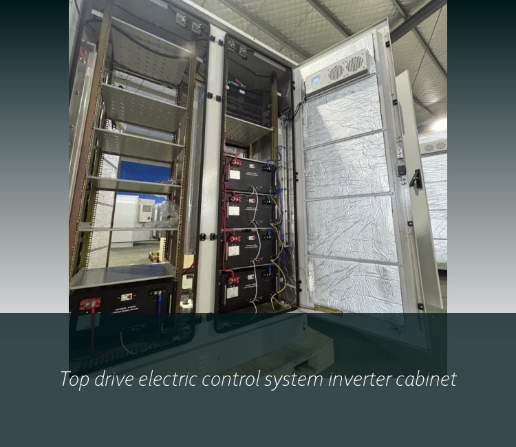 Top drive electric control system inverter cabinet