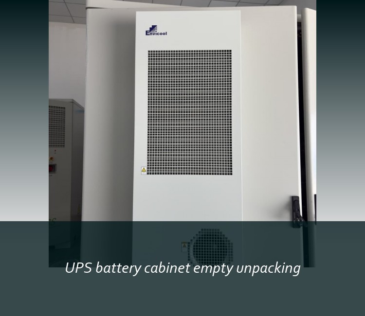 UPS battery cabinet empty unpacking