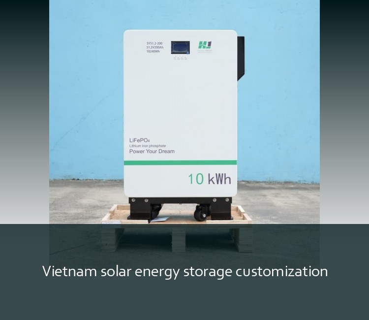 Vietnam solar energy storage customization