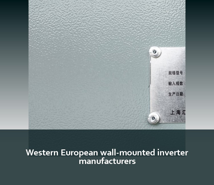 Western European wall-mounted inverter manufacturers