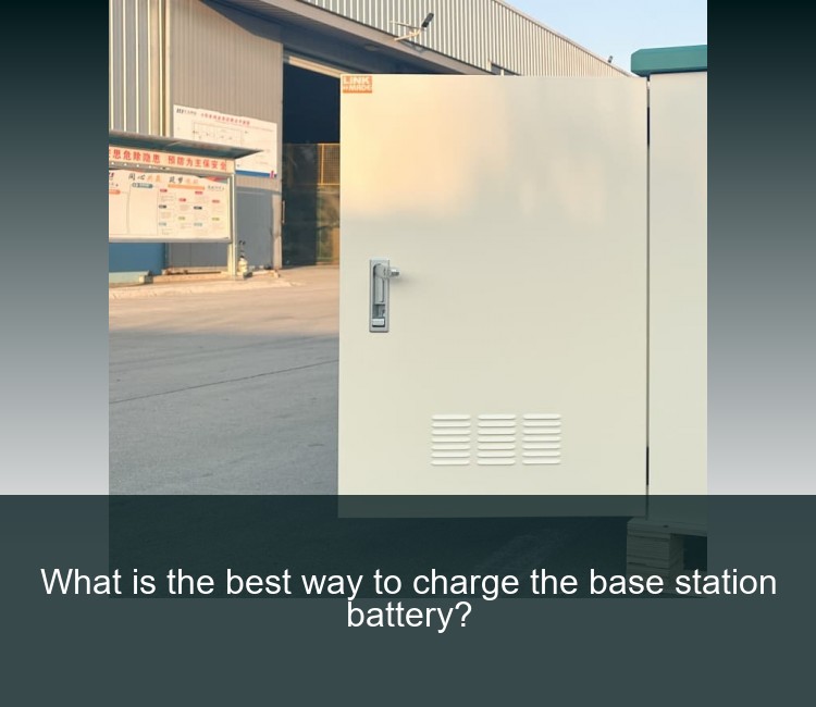 What is the best way to charge the base station battery?