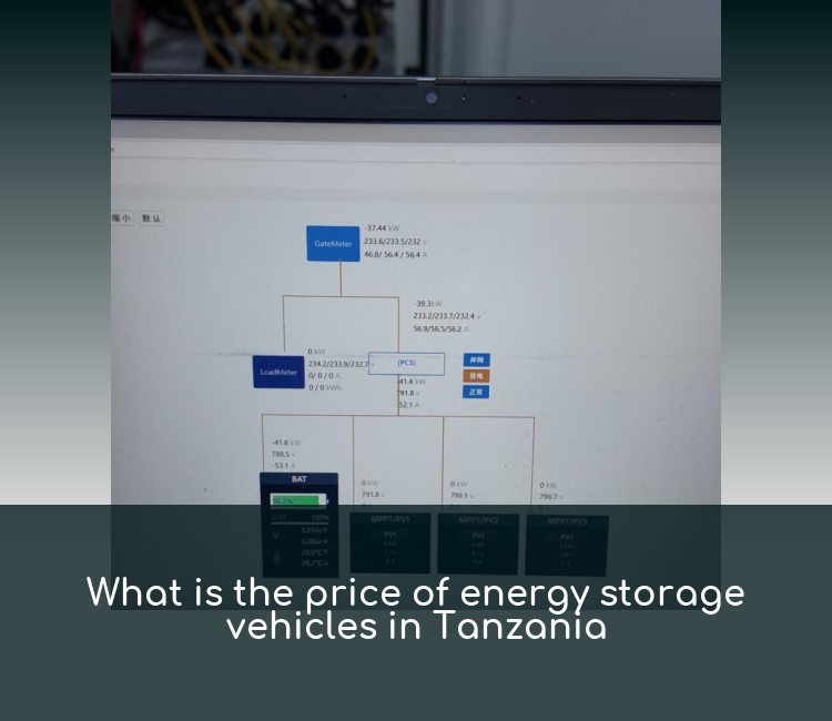 What is the price of energy storage vehicles in Tanzania