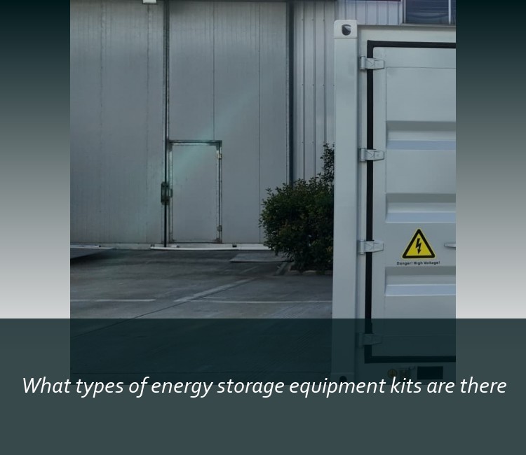 What types of energy storage equipment kits are there