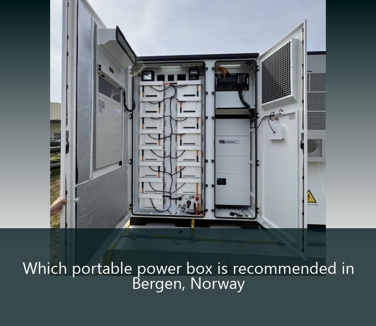 Which portable power box is recommended in Bergen, Norway