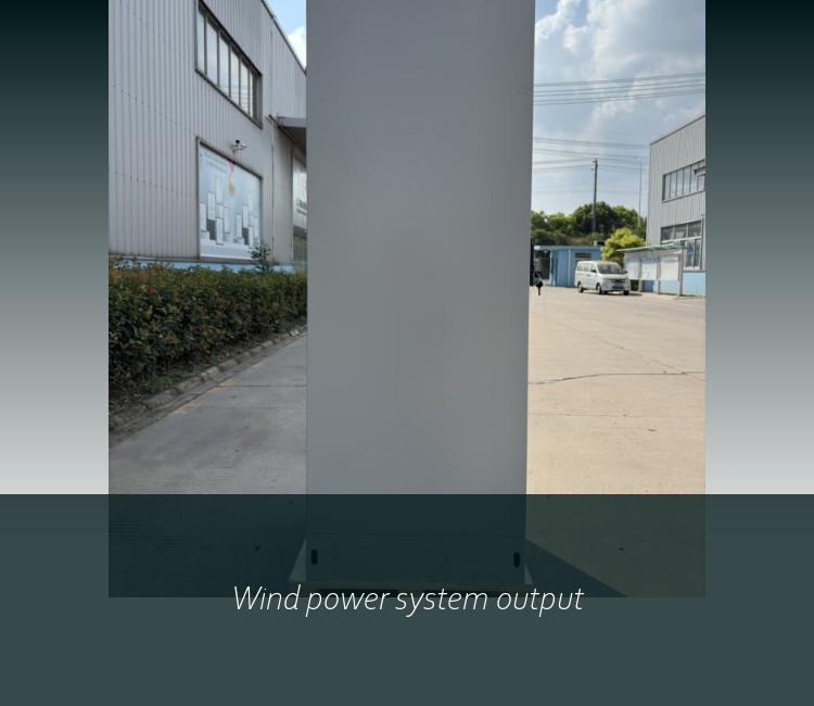 Wind power system output