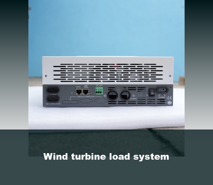 Wind turbine load system