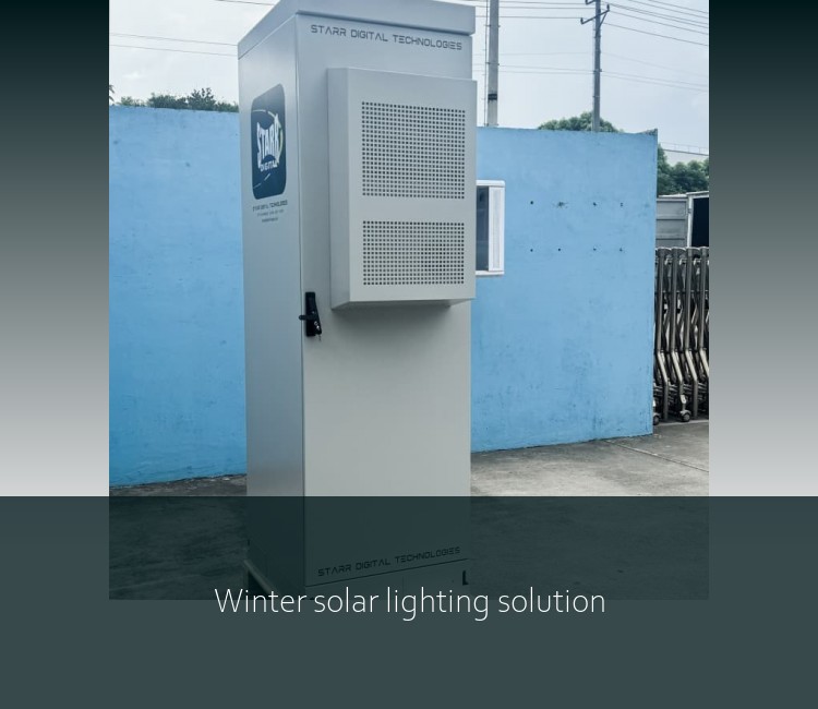 Winter solar lighting solution