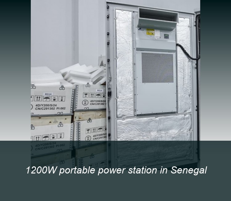 1200W portable power station in Senegal