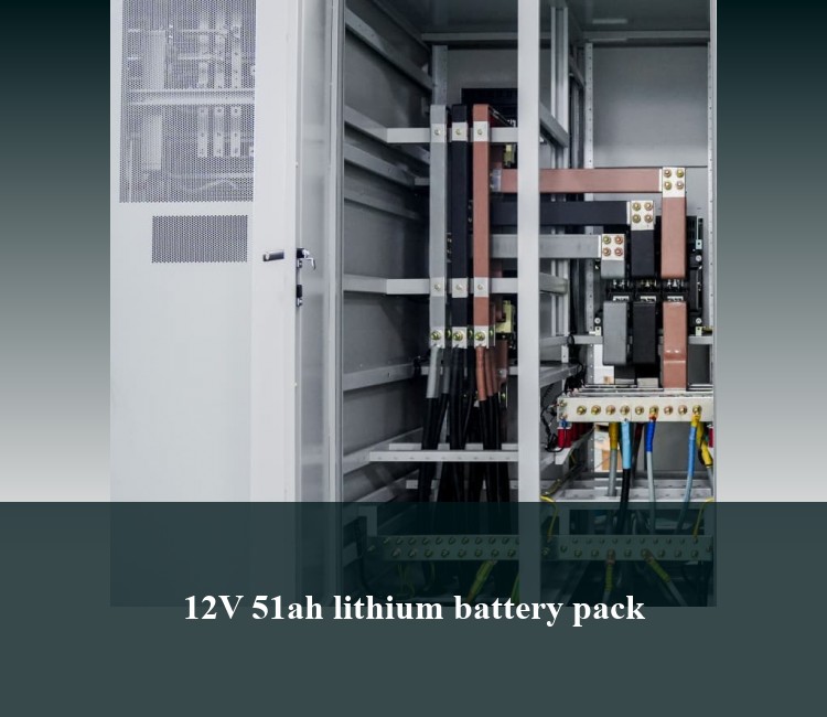 12V 51ah lithium battery pack