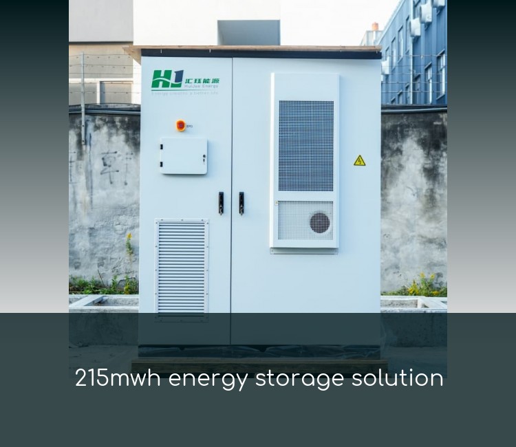 215mwh energy storage solution