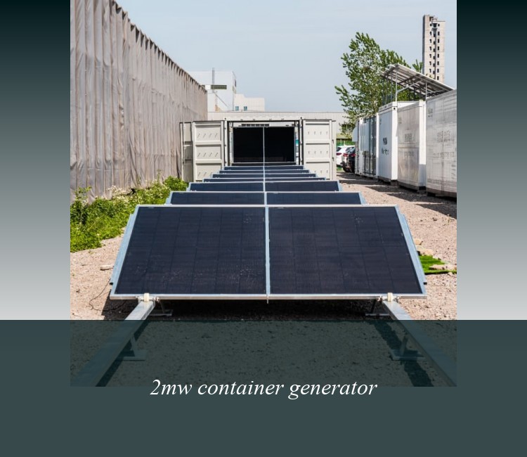 2mw container generator