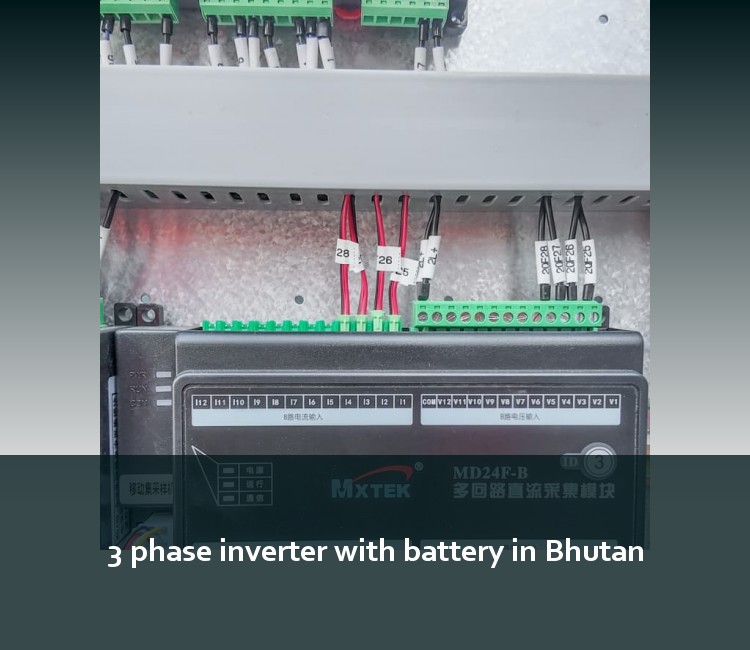 3 phase inverter with battery in Bhutan