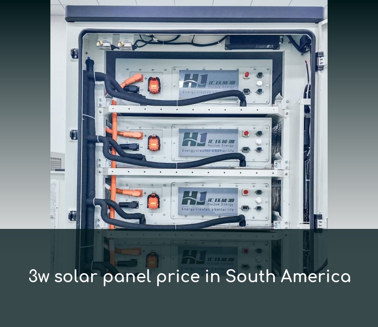 3w solar panel price in South America