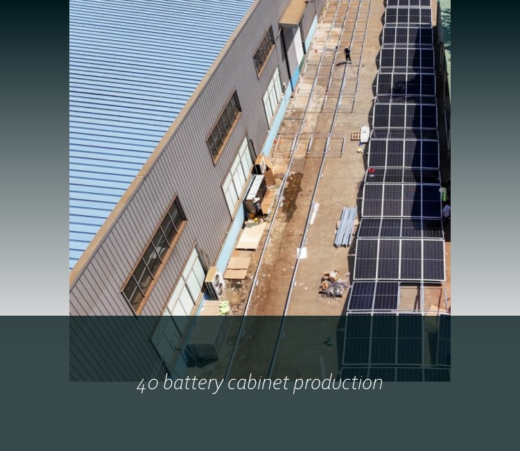 40 battery cabinet production