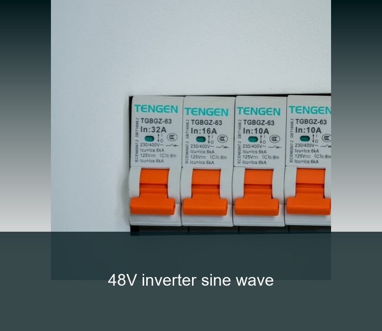48V inverter sine wave