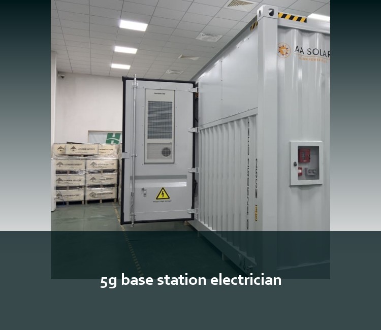 5g base station electrician