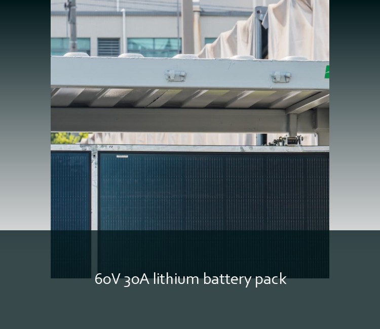 60V 30A lithium battery pack