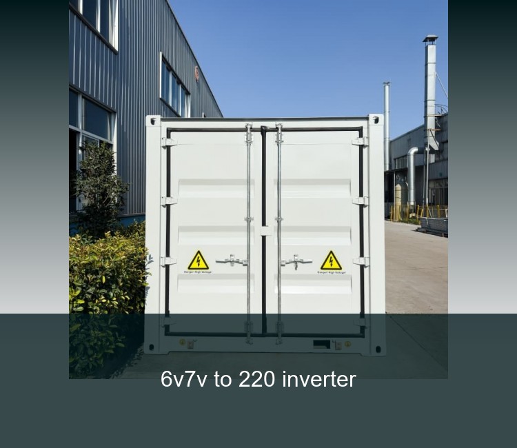 6v7v to 220 inverter