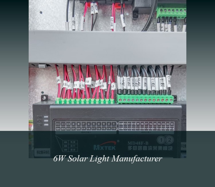 6W Solar Light Manufacturer