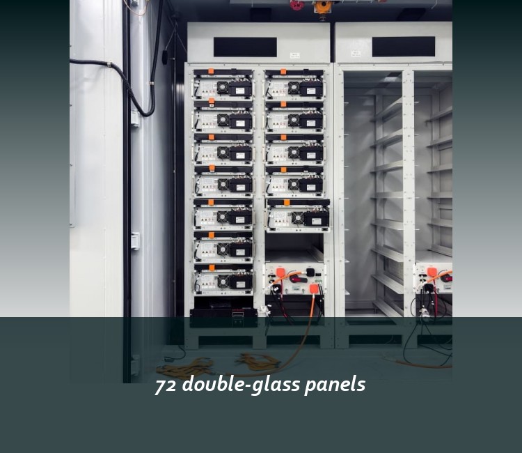 72 double-glass panels