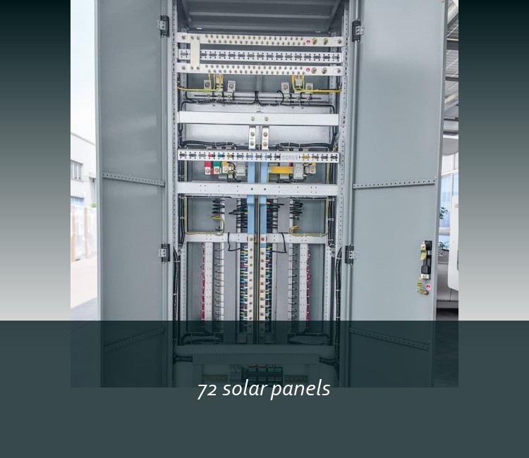 72 solar panels