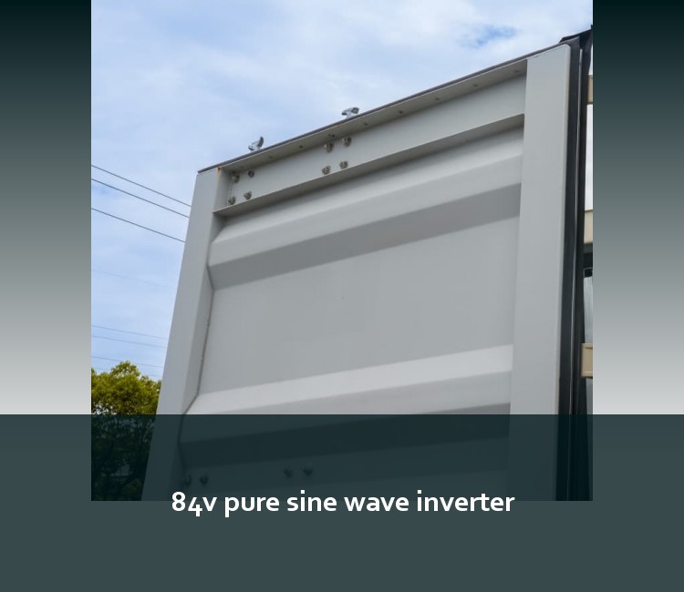 84v pure sine wave inverter