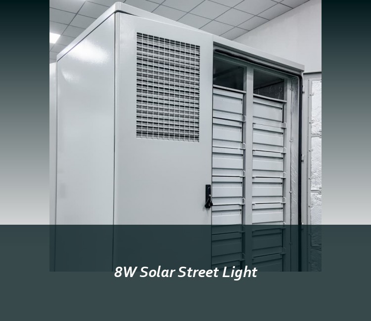 8W Solar Street Light