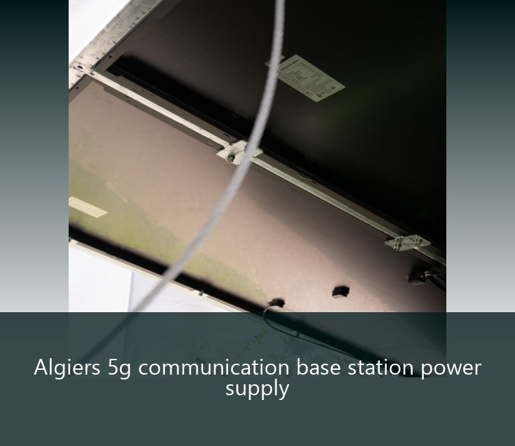 Algiers 5g communication base station power supply