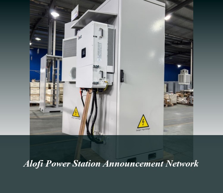 Alofi Power Station Announcement Network