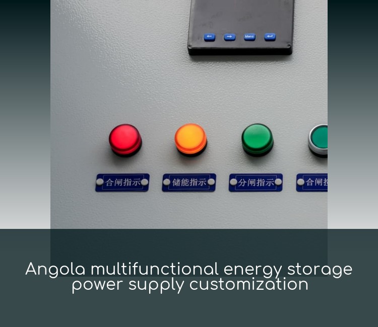 Angola multifunctional energy storage power supply customization