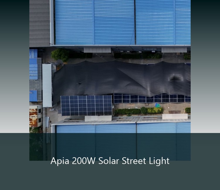 Apia 200W Solar Street Light