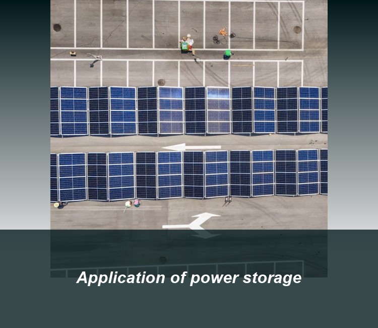 Application of power storage