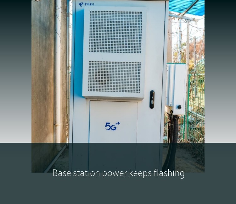 Base station power keeps flashing