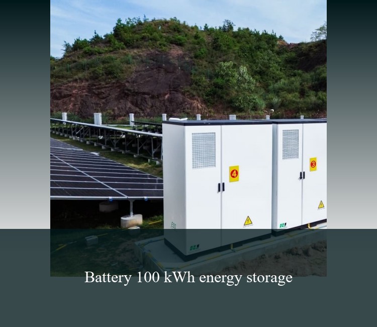 Battery 100 kWh energy storage
