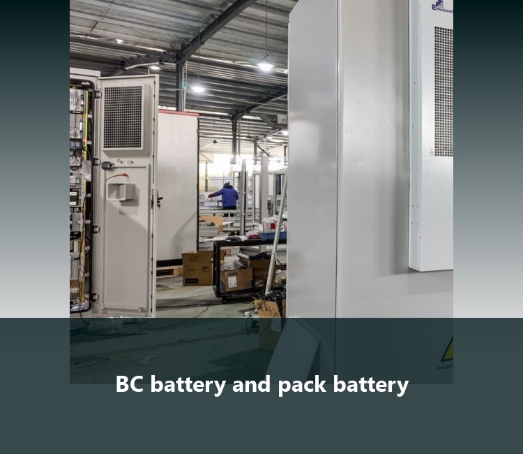 BC battery and pack battery