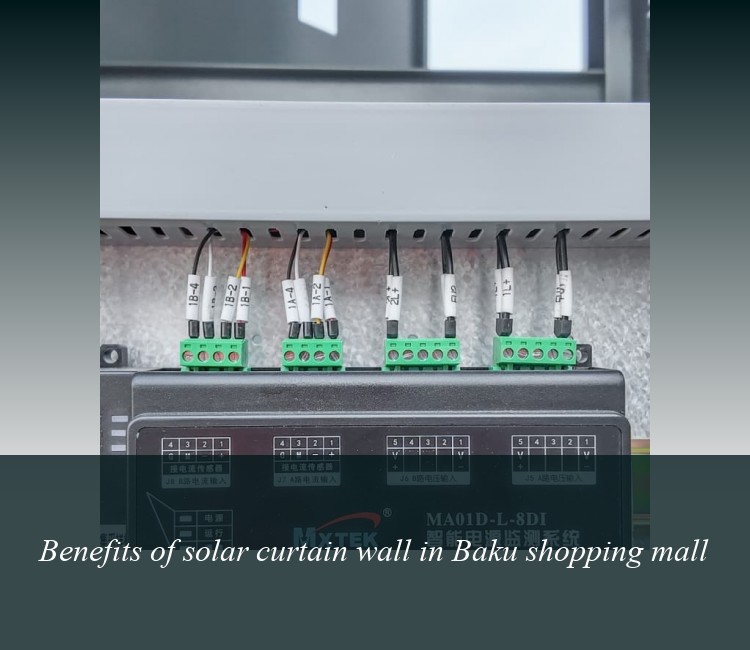 Benefits of solar curtain wall in Baku shopping mall