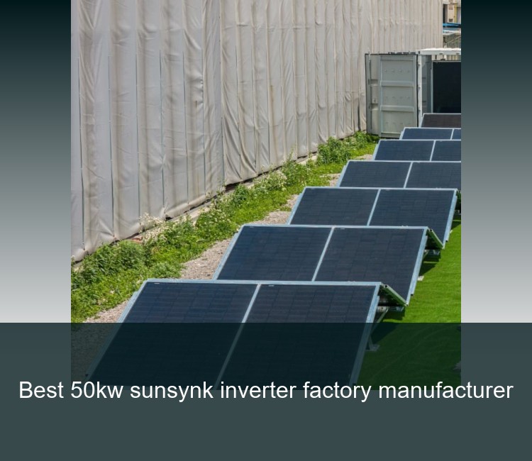 Best 50kw sunsynk inverter factory manufacturer