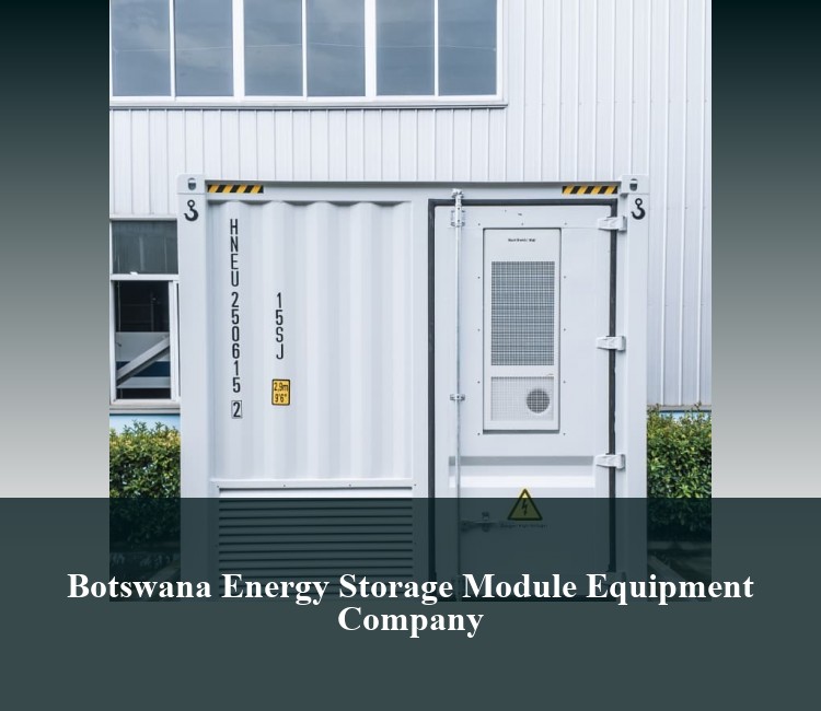 Botswana Energy Storage Module Equipment Company