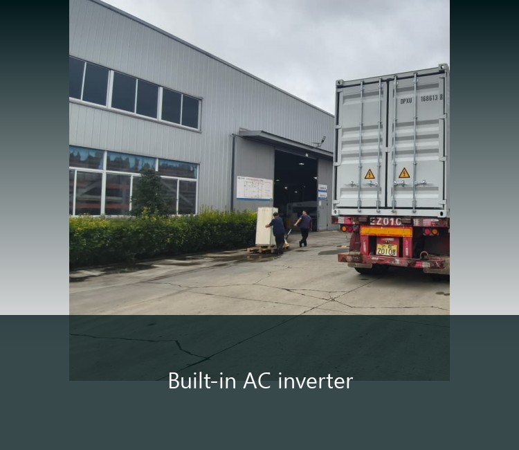 Built-in AC inverter