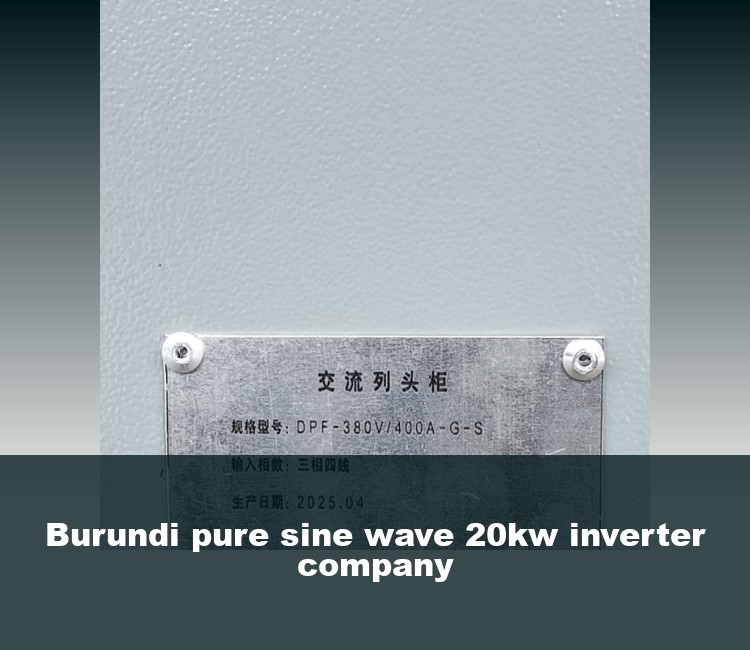 Burundi pure sine wave 20kw inverter company
