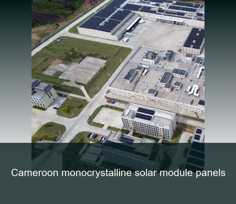 Cameroon monocrystalline solar module panels