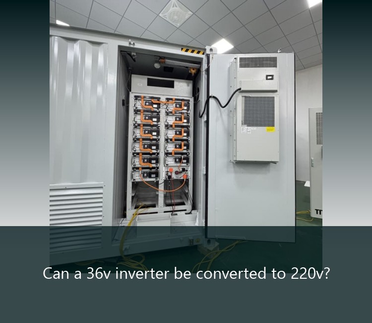 Can a 36v inverter be converted to 220v?