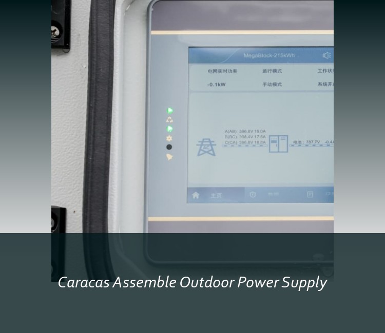 Caracas Assemble Outdoor Power Supply
