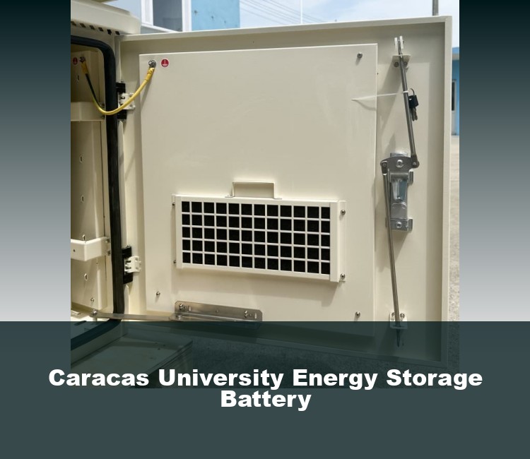 Caracas University Energy Storage Battery